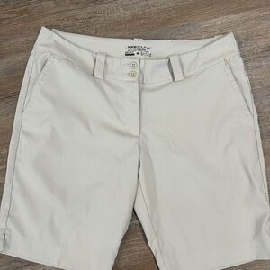 Nike Women's Cream Golf Shorts